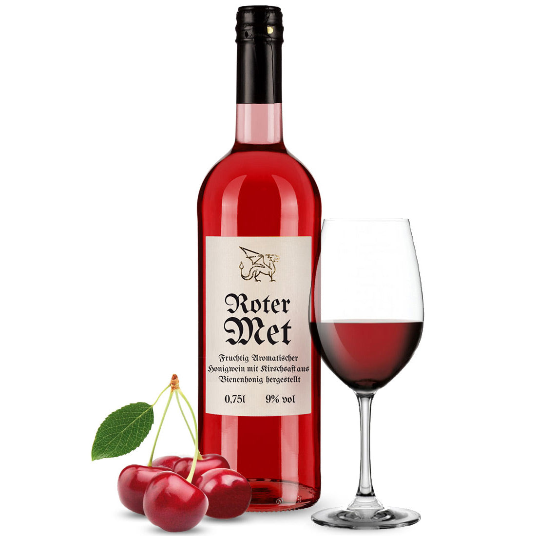 Roter Met Honigwein mit Kirschsaft