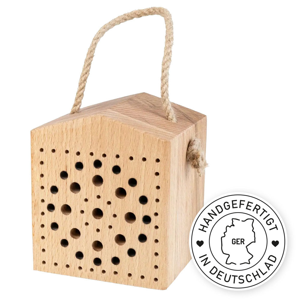 Insektenhotel aus Ahornholz